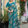 Stylish Kashvi Alex Vol 1 Black Vichitra Printed Saree Wholesale 2026