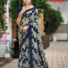 Stylish Kashvi Alex Vol 1 Black Vichitra Printed Saree Wholesale 2026