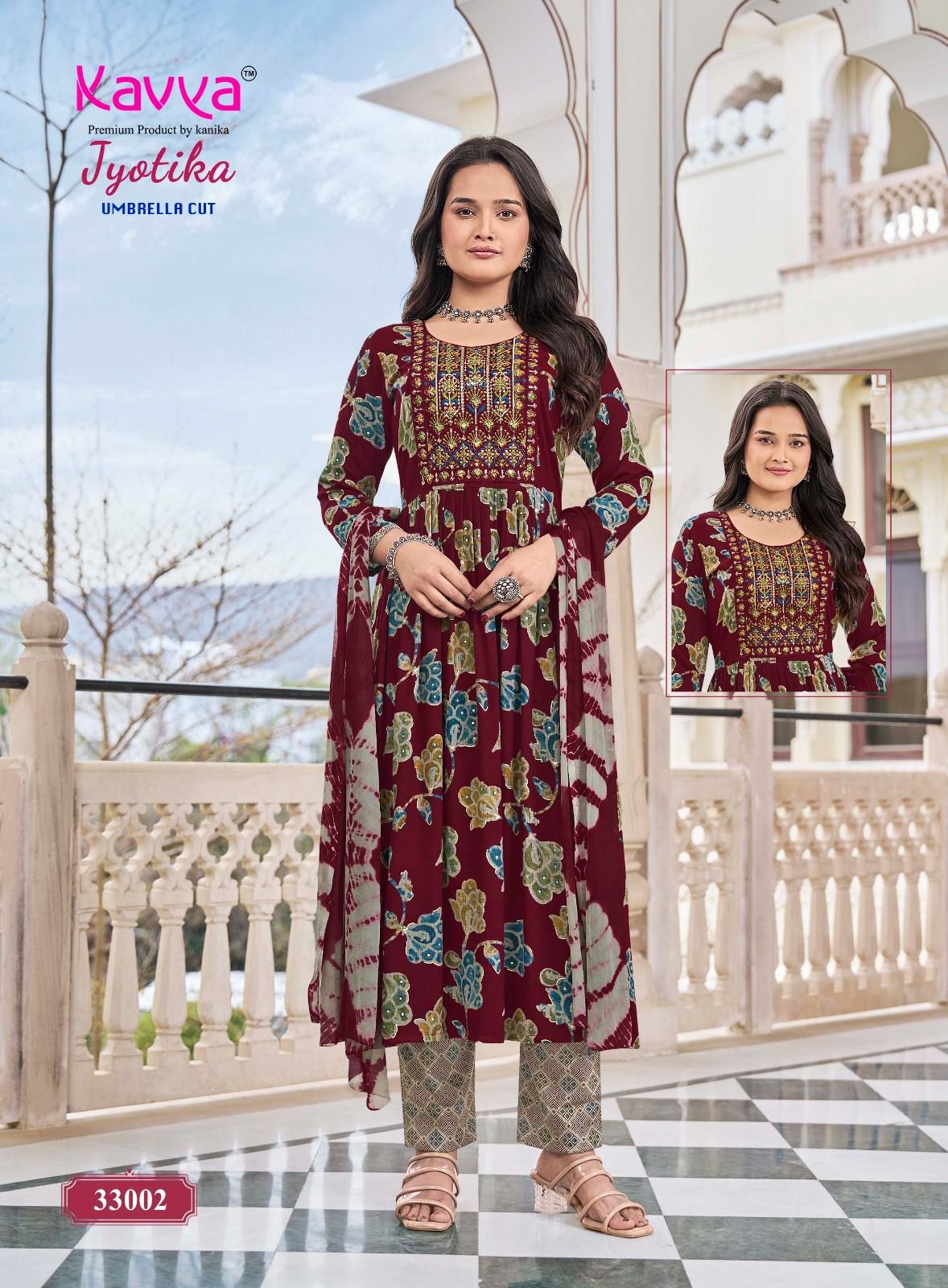 Latest Kavya Jyotika Vol 33 Capsule Foil Printed Kurti Bottom With Dupatta Wholesale 2026