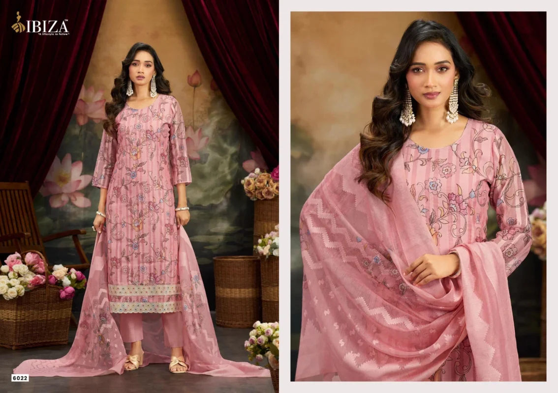 Stylish Ibiza Shararat Mal Banrasi Cotton Jacquard Digital Printed Salwar Kameez Wholesale 2026