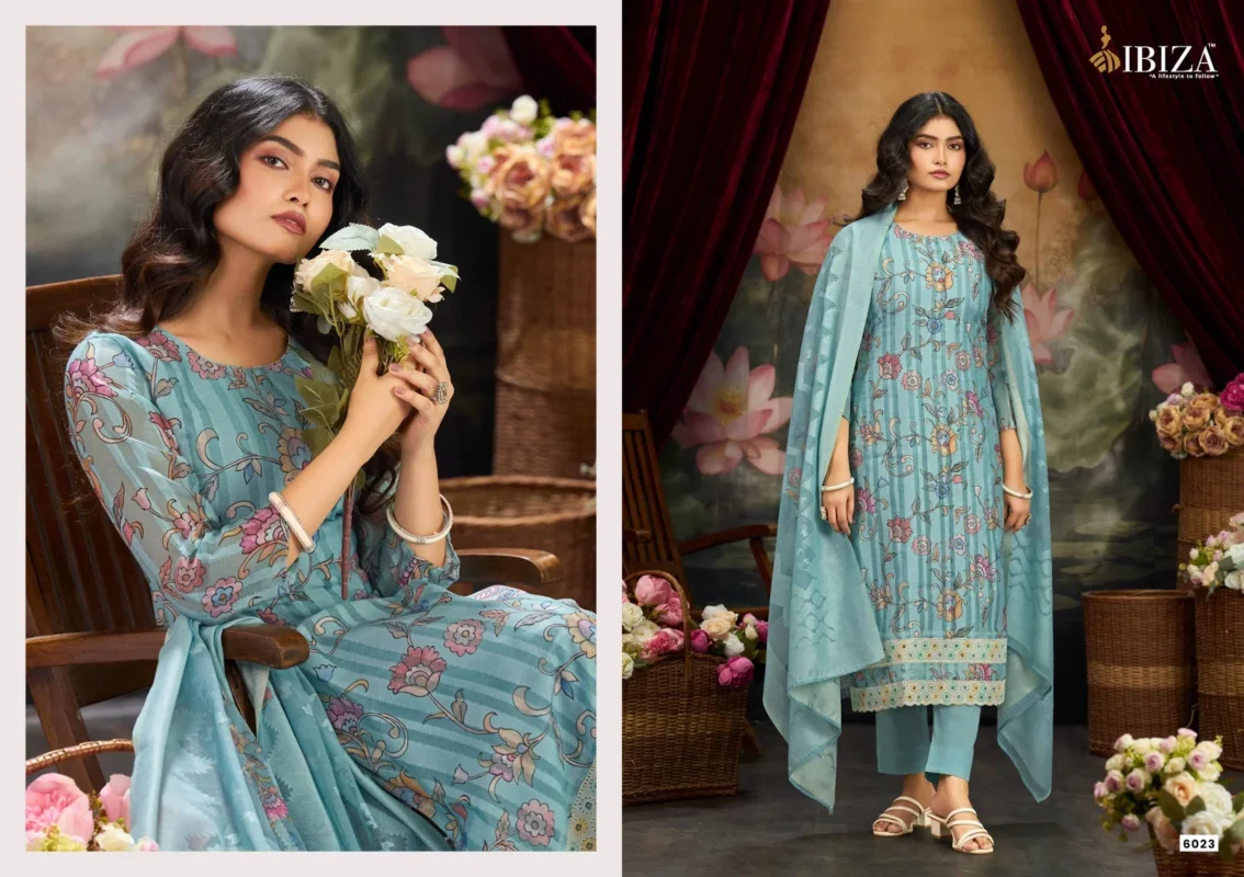 Stylish Ibiza Shararat Mal Banrasi Cotton Jacquard Digital Printed Salwar Kameez Wholesale 2026