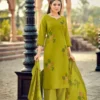 Latest Woodee Mahek Cotton Soft Thread Worked Kurti With Bottom Dupatta Wholesale 2026