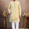 Stylish Sangeet Mumbai Linen Cotton Classic Rayon printed Kids Kurta Collection Wholesale 2026