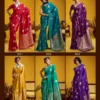 Latest Rajtex Kanthkala Raasa Pure Satin Handloom Weaving Saree Collection Wholesale 2026