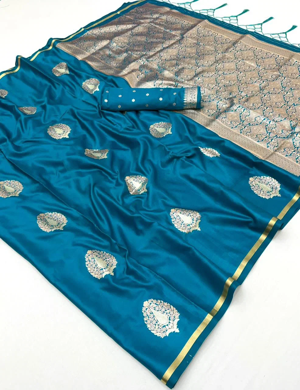 Latest Rajtex Kanthkala Raasa Pure Satin Handloom Weaving Saree Collection Wholesale 2026