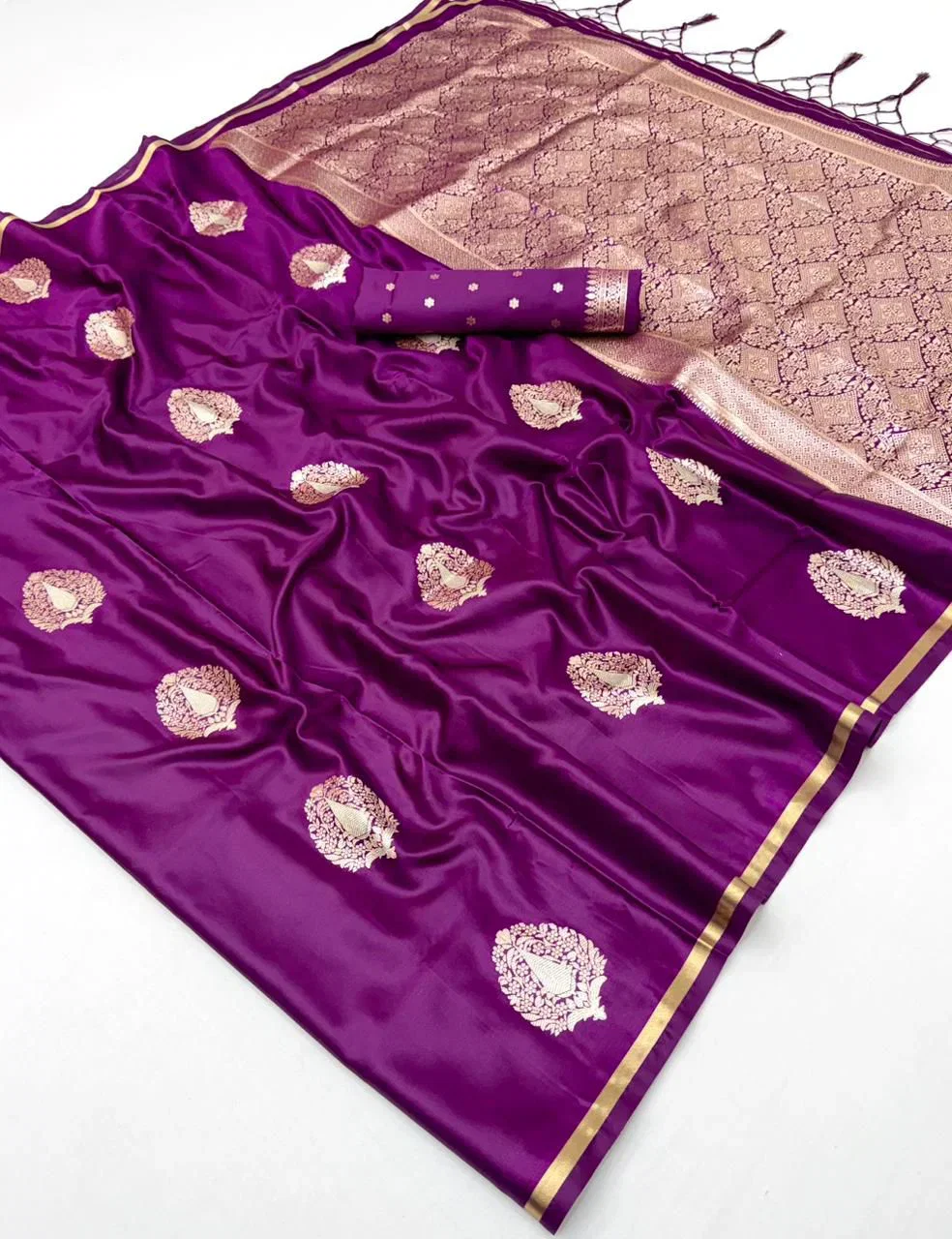 Latest Rajtex Kanthkala Raasa Pure Satin Handloom Weaving Saree Collection Wholesale 2026