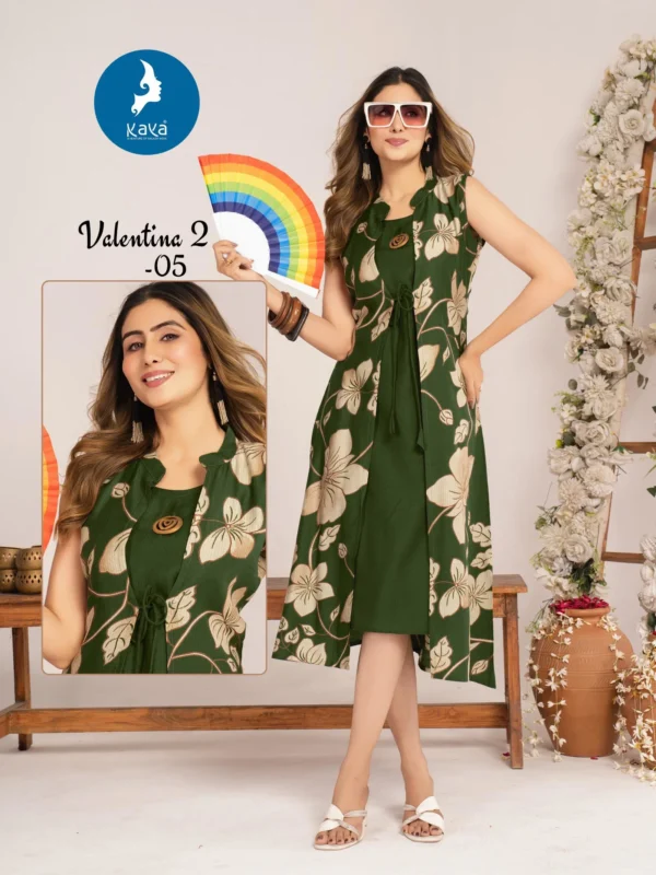 Launching Kaya Velentina Vol 2 Berlin Printed Kurti Collection Wholesale 2026