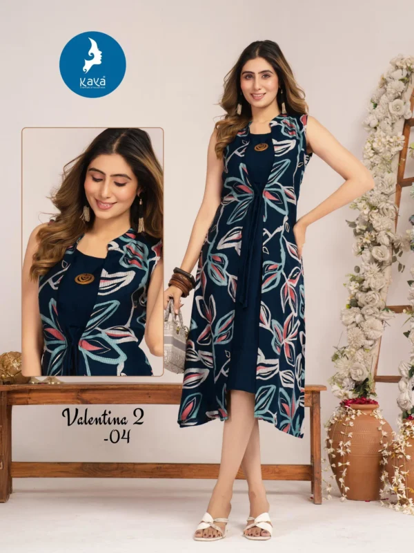 Launching Kaya Velentina Vol 2 Berlin Printed Kurti Collection Wholesale 2026