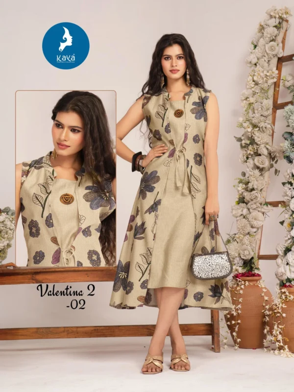 Launching Kaya Velentina Vol 2 Berlin Printed Kurti Collection Wholesale 2026