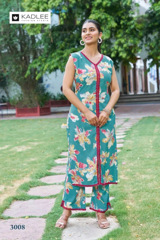 Latest Kadlee Savi Vol 2 Rayon Printed Kurti With Bottom Collection Wholesale 2026