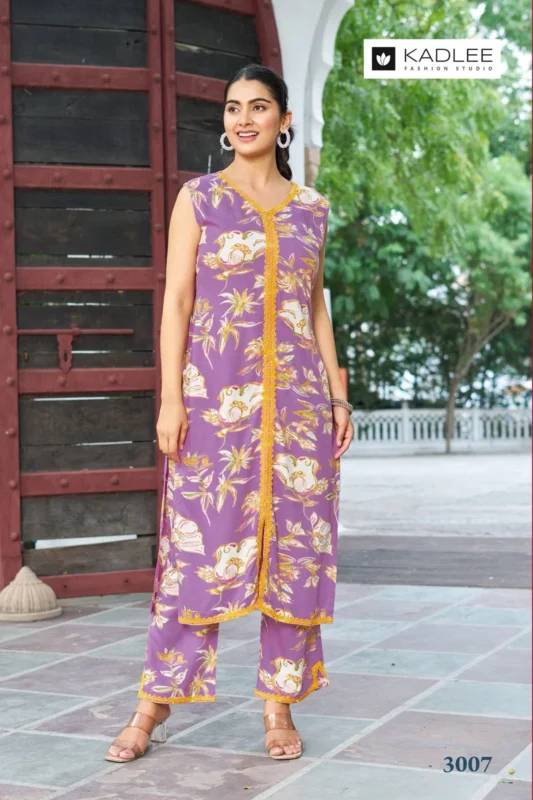 Latest Kadlee Savi Vol 2 Rayon Printed Kurti With Bottom Collection Wholesale 2026