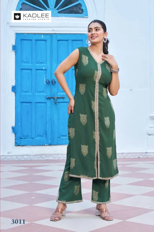 Latest Kadlee Savi Vol 2 Rayon Printed Kurti With Bottom Collection Wholesale 2026