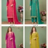 Stylish Vinay Kuleesh Silk Petals Vol 2 Russian Silk Hand Worked Salwar Kameez Collection Wholesale 2026