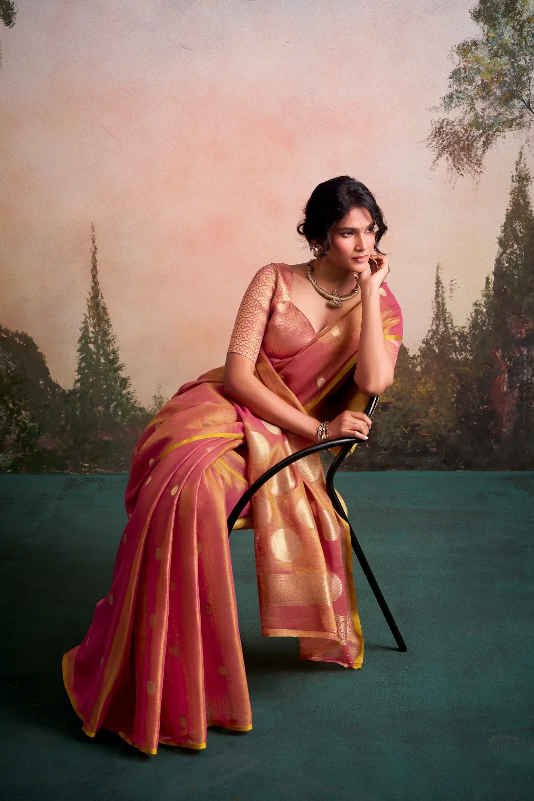 Stylish Rajpath Anvika Dollar Tissue Silk Party Wear Saree Collection Wholesale 2026