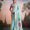 Beautiful Rajpath Soloni Linen Silk Flower Printed Saree Collection Wholesale 2026