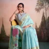 Beautiful Rajpath Soloni Linen Silk Flower Printed Saree Collection Wholesale 2026
