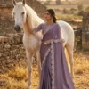 Latest Mahotsav Mohmanthan Hits Georgette Silk Embroidered Saree Collection Wholesale 2026