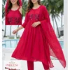 Beautiful Princess New Ruksat Vol 2 Mal Chanderi Anarkali Kurti Set Collection Wholesale 2026