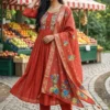 Buy Princess New Sanshkari Mal Chanderi Anarkali Kurti Set Collection Wholesale 2026