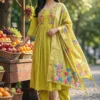 Buy Princess New Sanshkari Mal Chanderi Anarkali Kurti Set Collection Wholesale 2026