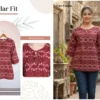 Stylish Trendy Kaya Cambric Cotton Jaipuri Printed Short Top Collection Wholesale 2026
