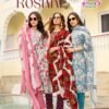 Mystic 9 Roshani Vol 1 Premium Quality Cambric Cotton on Straight Kurta With Bottom And Dupatta Wholesale
