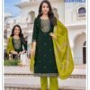 Buy Kavya Keerthika Vol 10 Viscose Vatican Embroidery Top Bottom With Dupatta Wholesale 2026