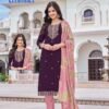 Buy Kavya Keerthika Vol 10 Viscose Vatican Embroidery Top Bottom With Dupatta Wholesale 2026