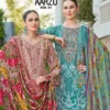 Romani Aarzu Vol 31 Soft Cotton Digital Printed With Embroidered Dress Material Wholesale
