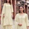 Poonam P 27 A To D Mal Cotton Beads Work Kurti With Bottom Dupatta Wholesale