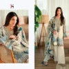 Deepsy Jade Urban Lawn Vol 9 Chiffon Dupatta Cotton Pakistani Salwar Kameez Wholesale
