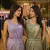 Mrudangi Rihana Premium Satin Designer Ready To Wear Saree Collection Wholesale