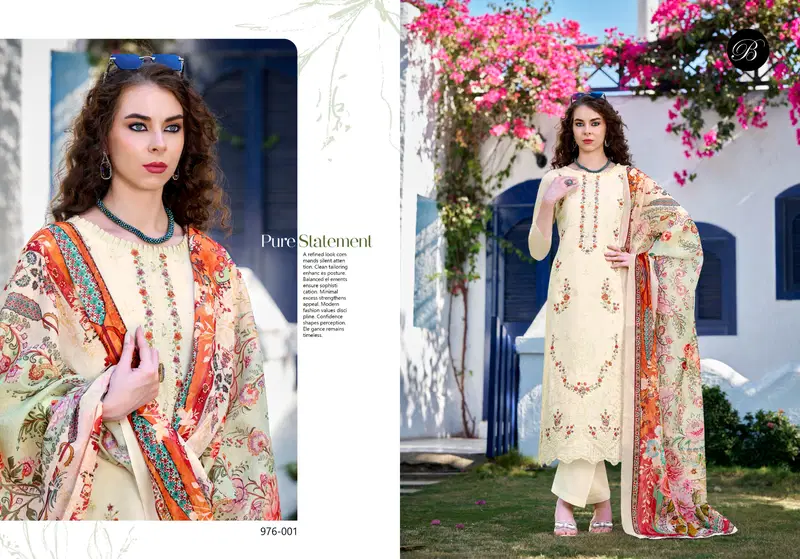 Beautiful Belliza Zarqash Vol 17 Jam Cotton With Embroidered Dress Material Wholesale 2026