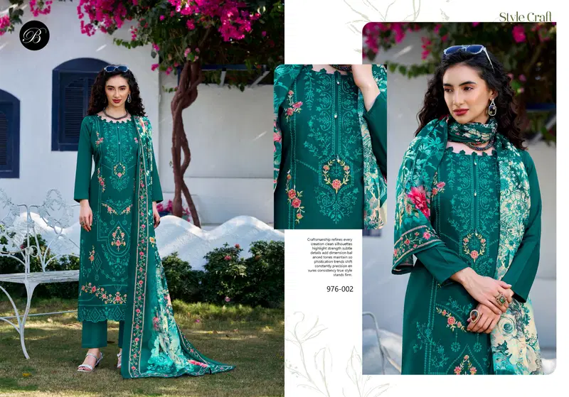 Beautiful Belliza Zarqash Vol 17 Jam Cotton With Embroidered Dress Material Wholesale 2026