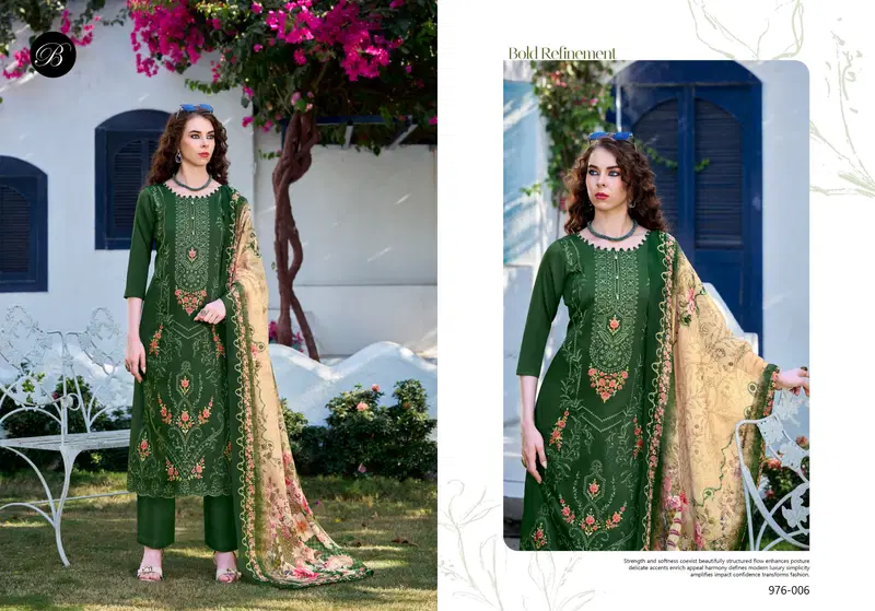 Beautiful Belliza Zarqash Vol 17 Jam Cotton With Embroidered Dress Material Wholesale 2026
