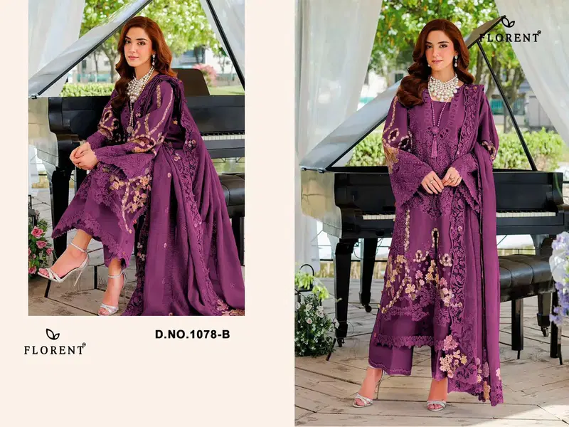 Beautiful Florent 1078 A To D Cotton With Embroidery Pakistani Salwar Kameez Wholesale 2026