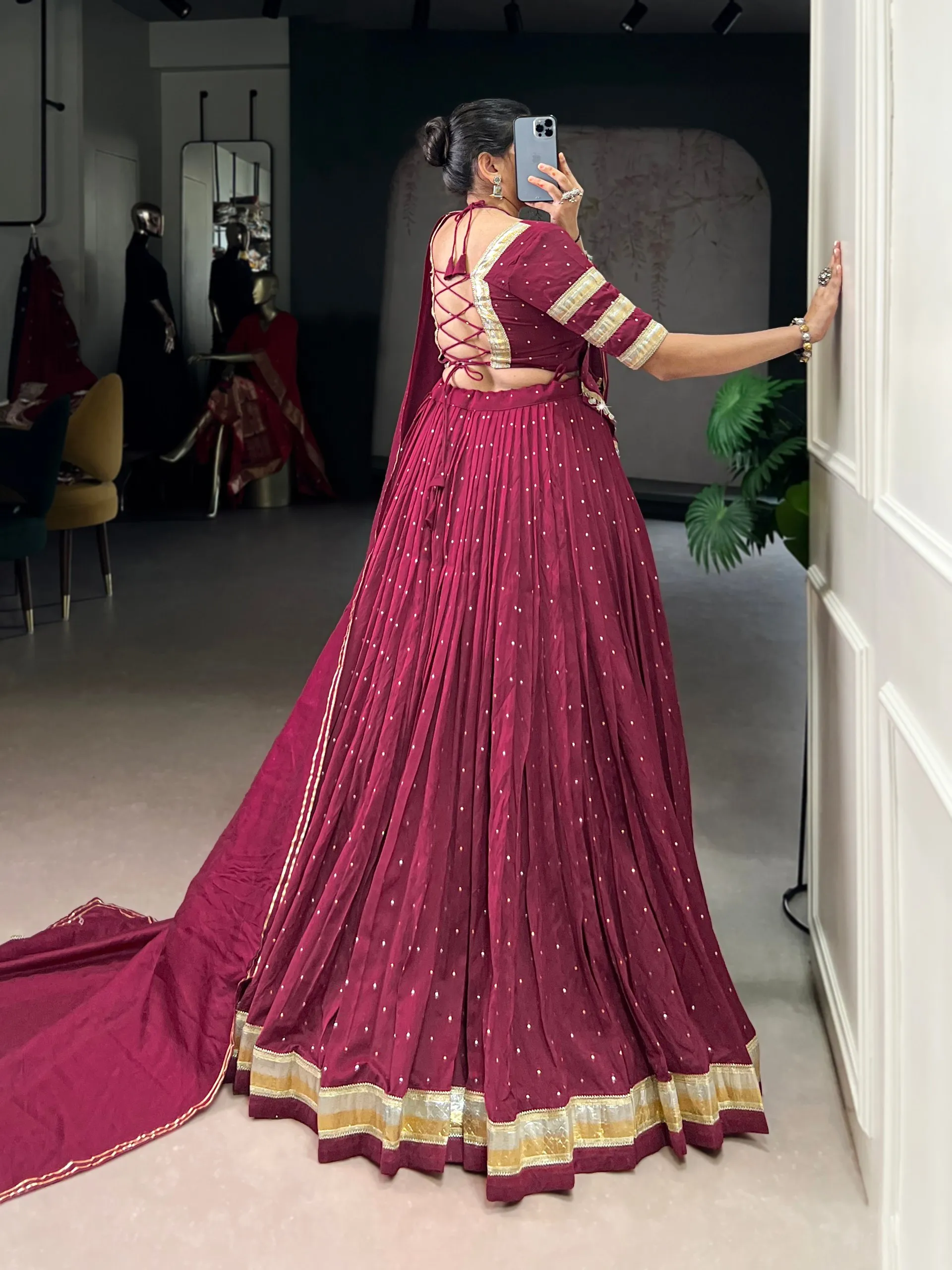 Launching WMN 1664 Chanderi Sakhi Weaving Lehenga Choli Wholesale 2026