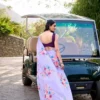 Launching WMN 7141 Weightless Marbal Floral Printed Saree Wholesale 2026