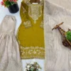 Launching Sabina 1694 Gmy Silk Embroidery Party Wear Sharara Suit Wholesale 2026