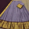 Launching Vally 87 Vol 6 Kanchi Cotton Zari Weaving South Style Lehenga Saree Wholesale Surat 2026