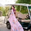 Launching WMN 7141 Weightless Marbal Floral Printed Saree Wholesale 2026