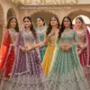 Buy KB 3318 Star Georgette Embroidery Bridal Lehenga Choli Wholesale Surat 2026