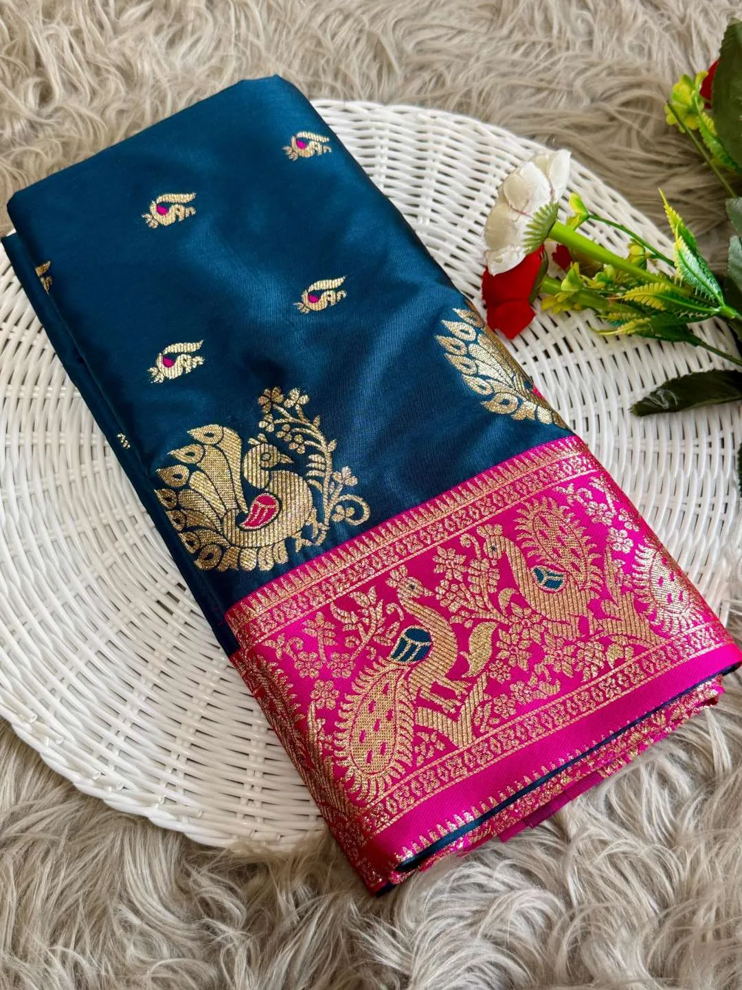 BLJ Vol 114 Peshwai Bomkai Paithani Silk Saree Saree Wholesale Surat