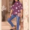 Buy DLA Vidhya Cotton Print Short Top Tunic Wholesale Surat 2026
