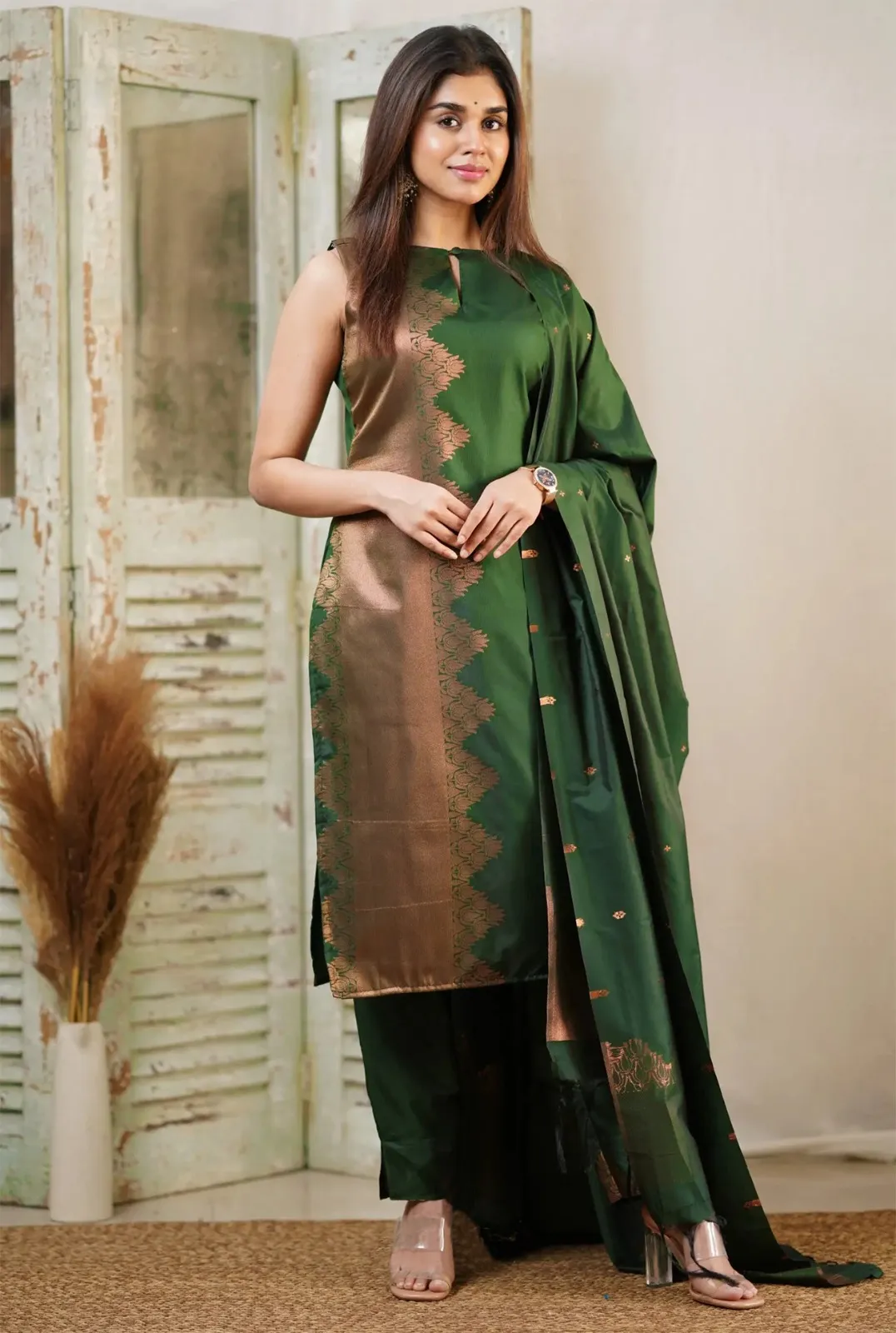 FFD Prism Silk Kurta Set Wholesale Supplier Surat