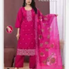 Buy DLA NAZAKAT Roman Silk Readymade Dress Wholesale Surat 2026