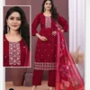Buy DLA NAZAKAT Roman Silk Readymade Dress Wholesale Surat 2026