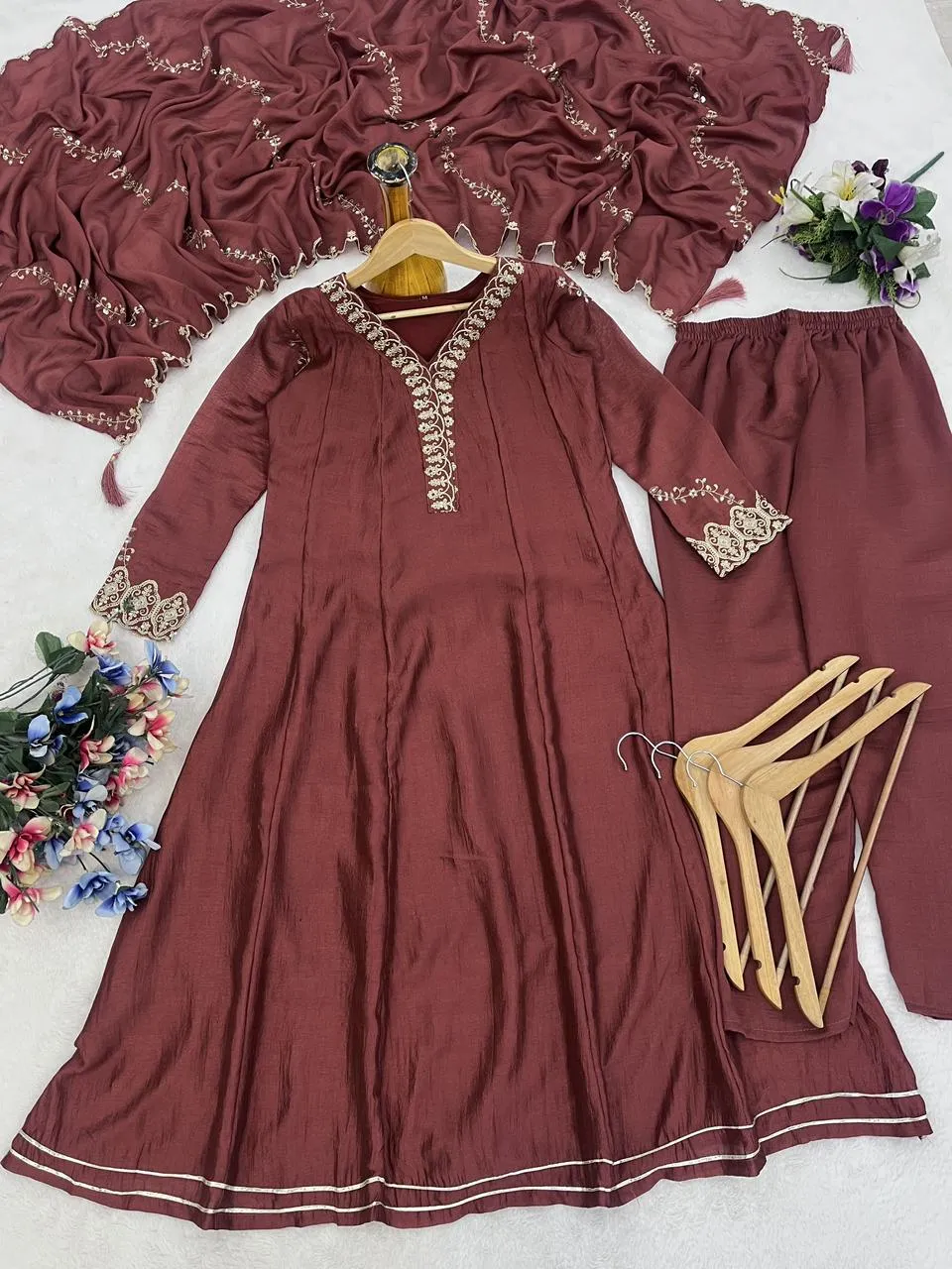 Launching Beauty J 1017 Vichhitra Silk Anarkali Suit Wholesale Online Surat 2026