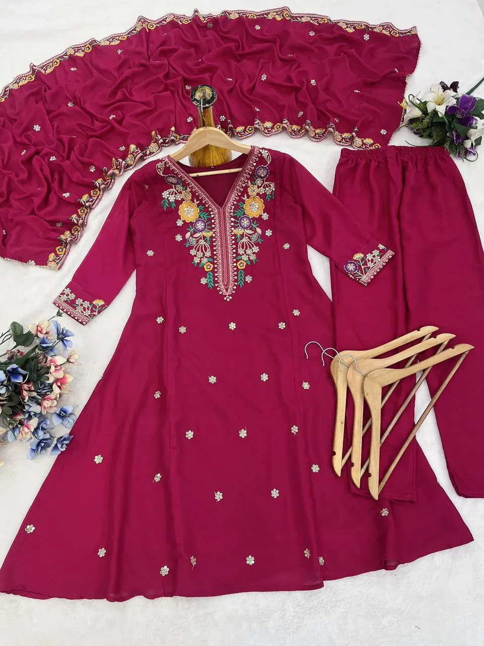 Launching Beauty J 1017 Vichhitra Silk Anarkali Suit Wholesale Online Surat 2026