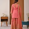 Beautiful NFD 5060 Crunchy Silk Kurta Sharara Pakistani Dress Wholesale Surat 2026